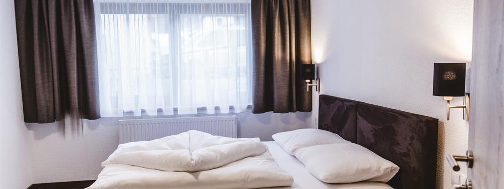 Alpen Juwel Schlafzimmer, Doppelbett, Top 5 - A CASA Appartements Juwel - Sölden