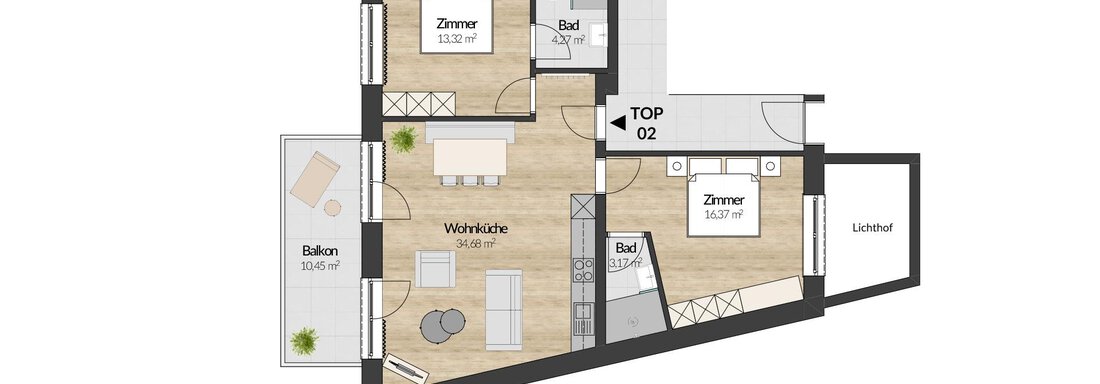 Grundriss_Turmalin2 - A CASA "Turmalin" - Sölden