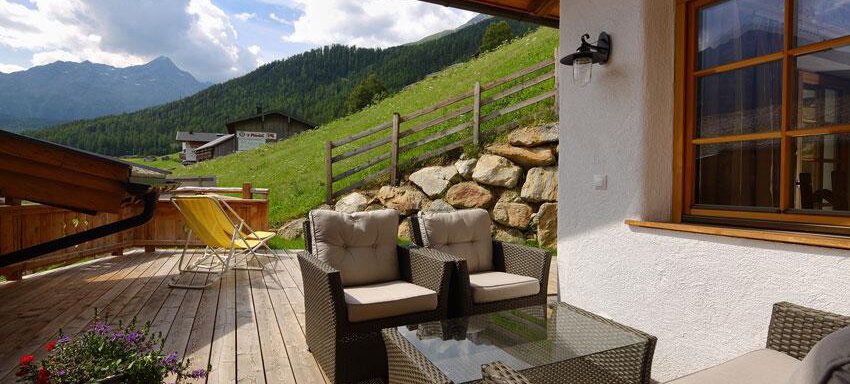 Terrasse - Andis Almdorf - Sölden