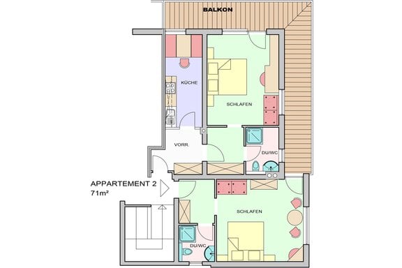 Raumplan - Apart Wiesengrund - Sölden