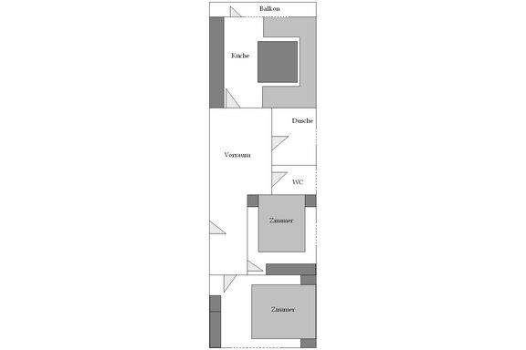 Plan - Appartement Almhof - Sölden