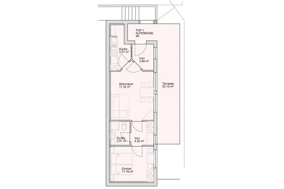 HPG - Grundriss-Homepage-Alpenrose - Appartement Kalkus - Sölden