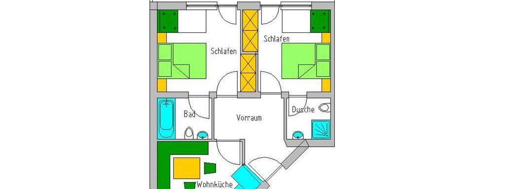 Grundriss Top 2 - Appartement Montanara - Sölden