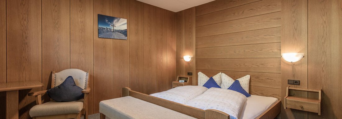 Schlafzimmer - Appartementhaus Fenderhof - Sölden