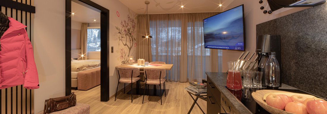 Alpenrose Wohnküche | © Ernst Lorenzi (CC C) Alpenrose Wohnküche - Appartements Lorenzi - Sölden