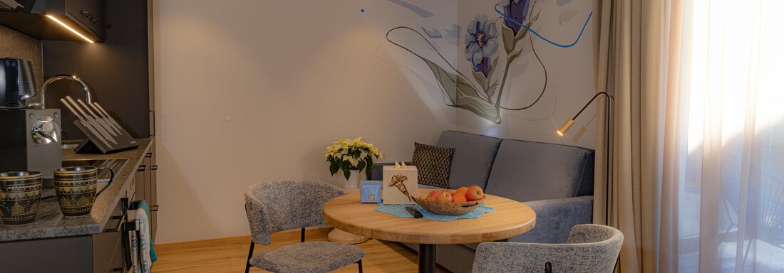 Enzian Wohnküche | © Ernst Lorenzi (CC C) Enzian Wohnküche - Appartements Lorenzi - Sölden