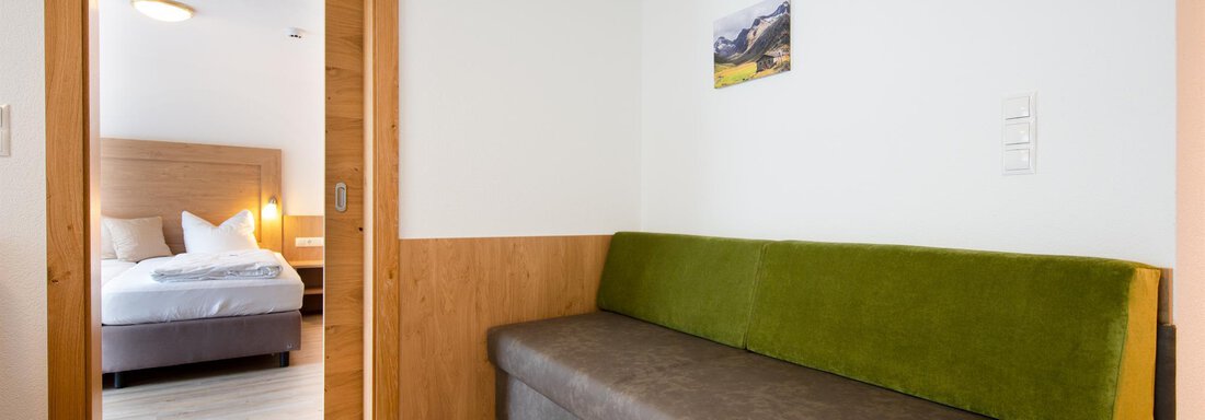 Wohnküche Teilansicht - Appartements Waldesrand - Sölden