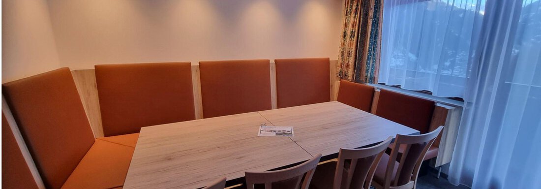 separates Esszimmer mit TV separates Esszimmer mit TV - Appt. Rosmarie - Sölden