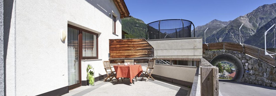 Terrasse - Belledonne Ski in & out Appartements - Sölden