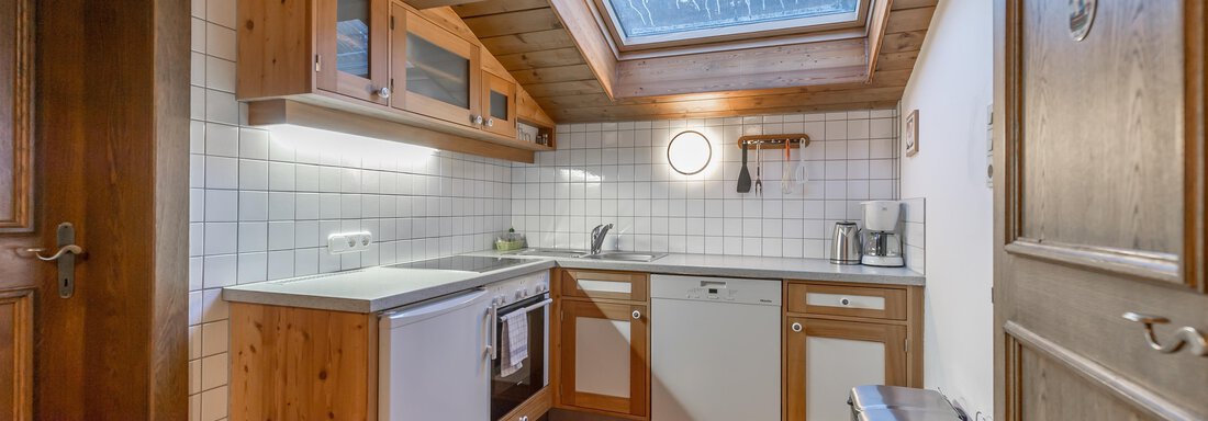 Küche - Ferienappartements Linserhof - Sölden