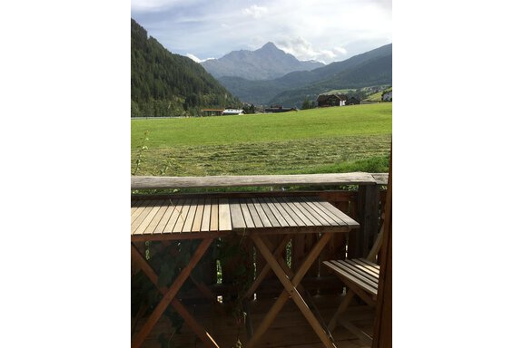 Freier Ausblick vom Balkon vom App.4 - Haus Albin - Sölden