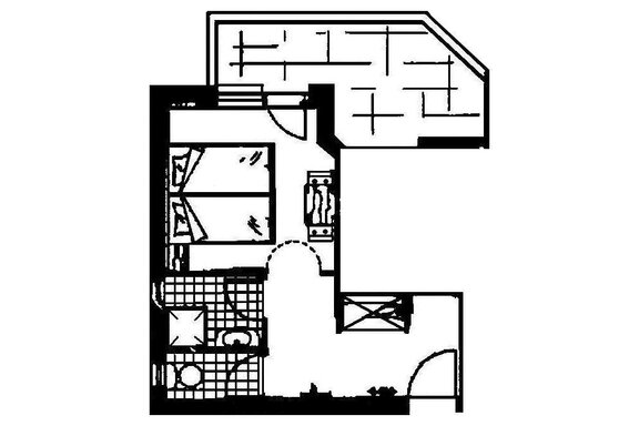 Beispiel DZ - Haus Alpenhäusl - Sölden