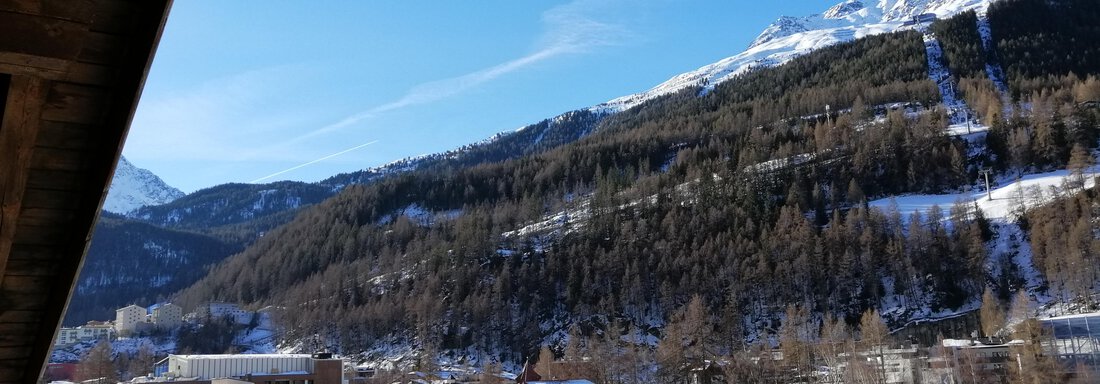 Ausblick vom Balkon - Haus Gstrein Patrizia - Sölden