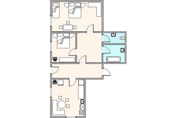 Grundriss - Haus Hohenstein - Sölden