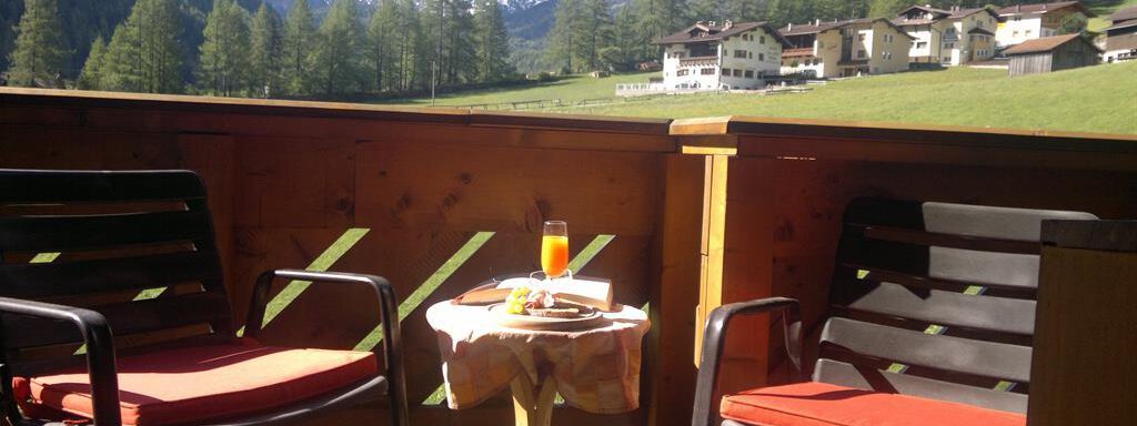 Aussicht vom Balkon - Haus Hugo - Sölden