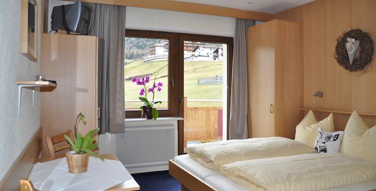 Appartement C SchlafWohnzimmer Haus Leo Soelden Oe - Sölden