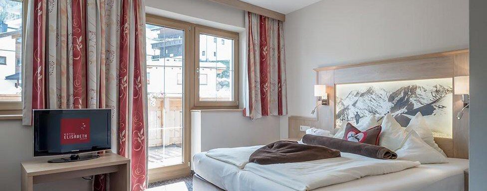 Wohlfühl-Doppelzimmer mit Balkon - Hotel Elisabeth - Sölden