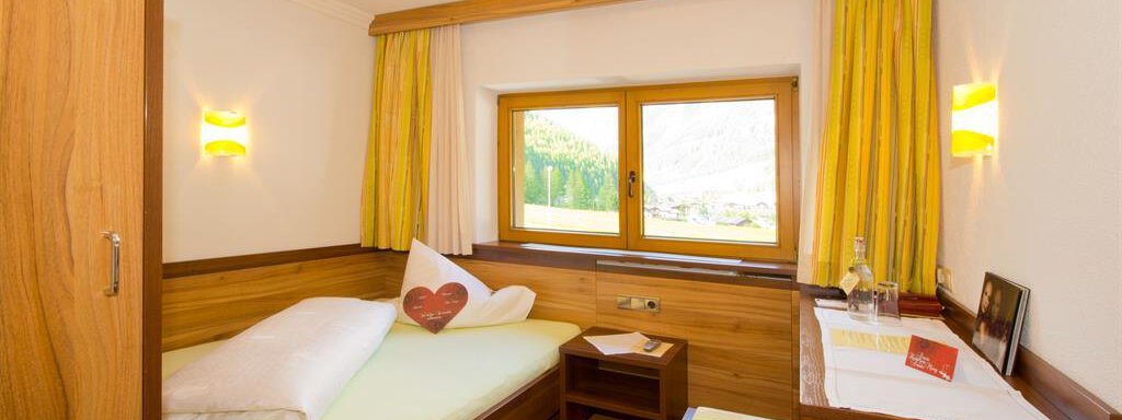 Einzelzimmer - Hotel Garni Hainbacherhof - Sölden