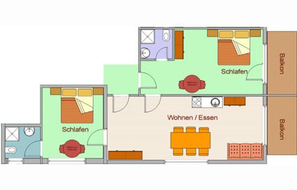 Plan - Hotelappart Peter - Sölden