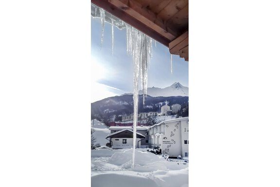 Ausblick vom Balkon - Landhaus Martinus - Sölden