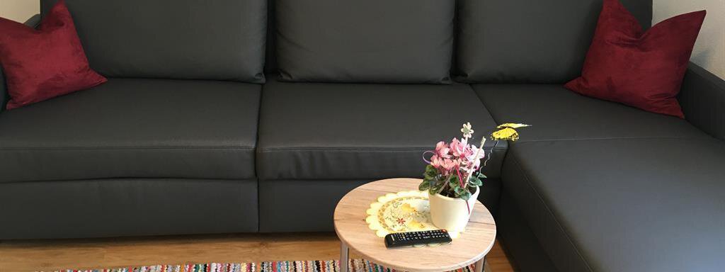 Wohnküche - Sofa - Landhaus Vinzenz - Sölden