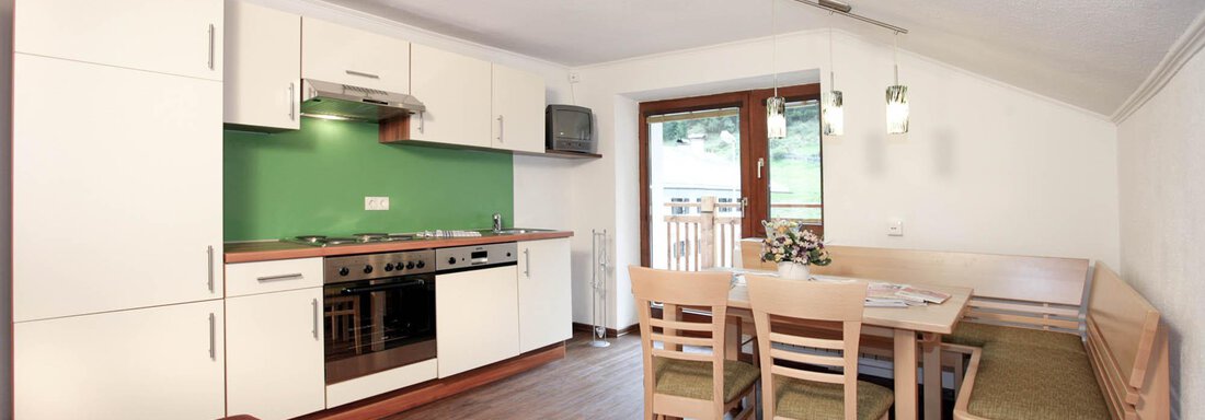 Wohnküche_FamilySuite - Lutonia Appartements Sölden - Sölden