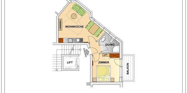 Grundriss Top 1 - Soelden Lounge - Sölden