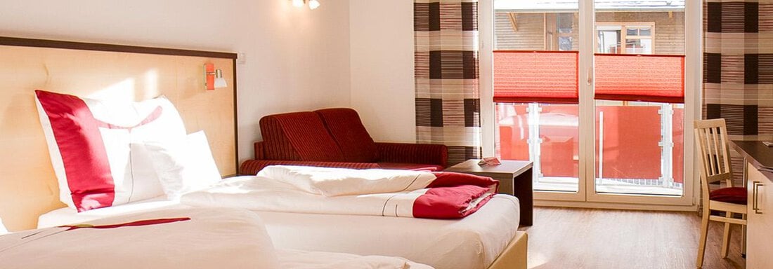 Schlafzimmer_doppelzimmercomfort_bergheim5_WZ - Sporthotel Garni Bergheim - Sölden