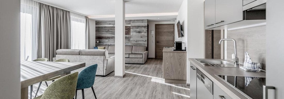 Wohnraum PREMIUM APART für 10 Personen - Top Apart Gaislachkogl - Sölden