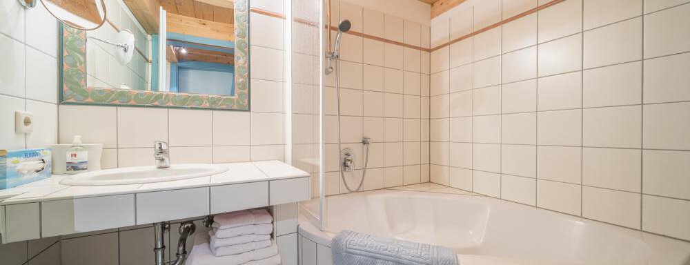 Badezimmer Similaun 10 - Appartement Wildspitz - Vent