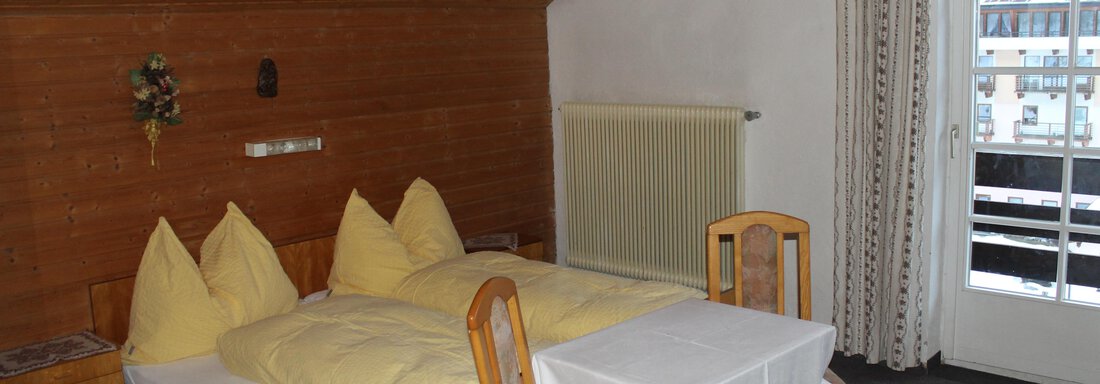 Doppelzimmer mit Balkon - Haus Reinstadler - Vent