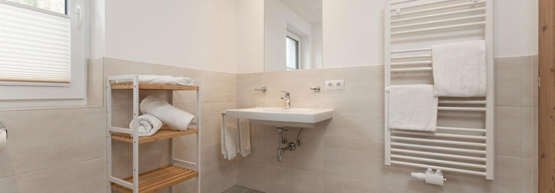 Badezimmer Doppelzimmer - Gasthof Brückenwirt - Zwieselstein