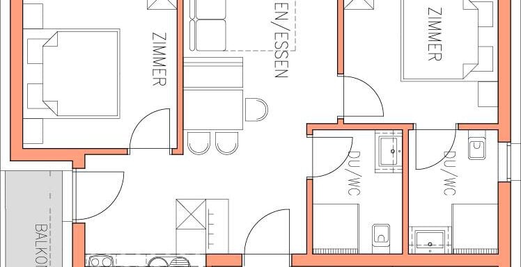 Apartement 60 m² - Hochstatt Appartements - Zwieselstein